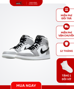 Giày Air Jordan 1 Mid White