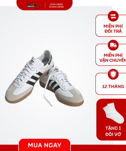 Giày Adidas Samba OG White Black Gum